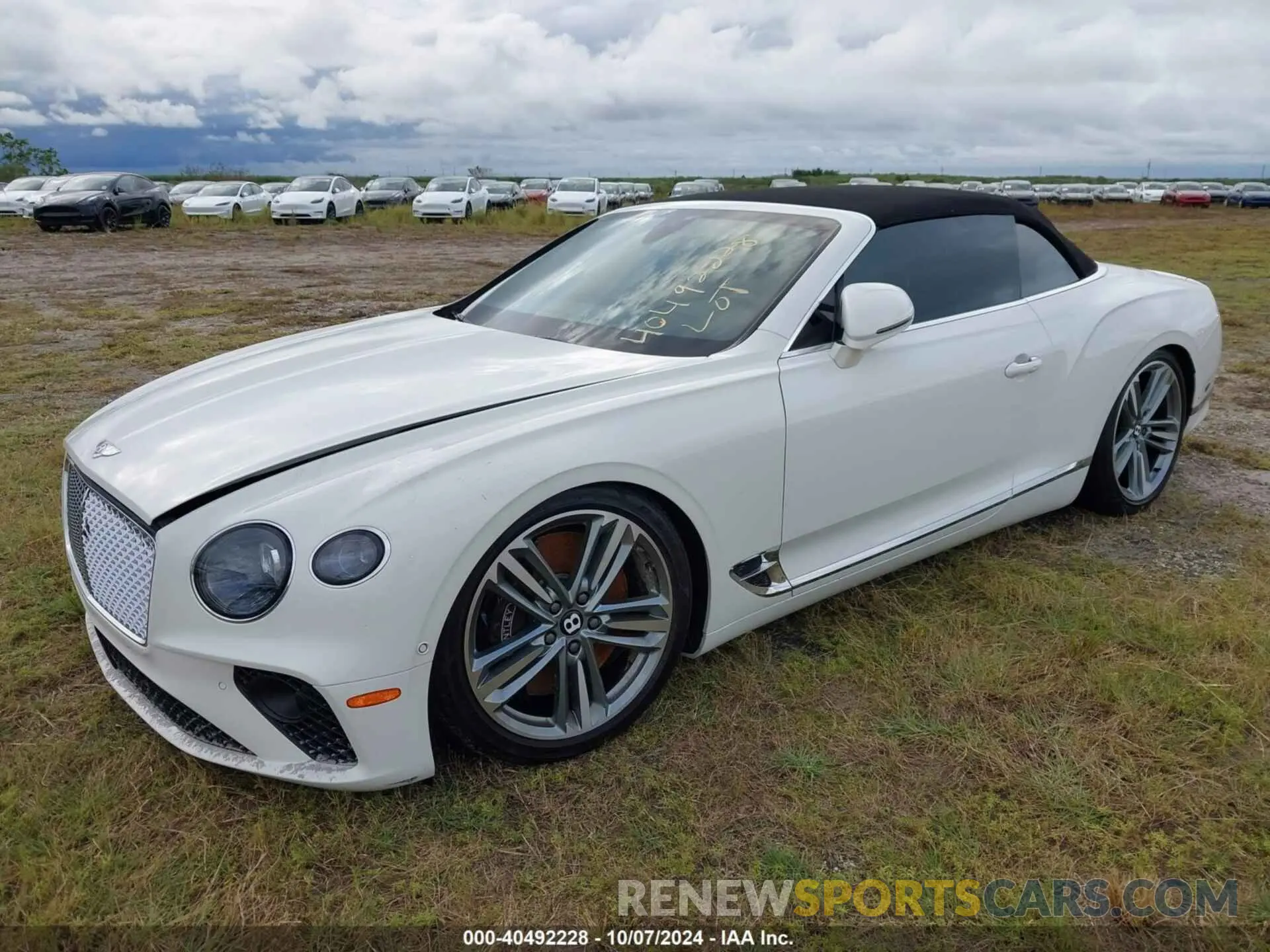 2 fotografías del automóvil dañado SCBDG4ZG7PC007222 BENTLEY CONTINENTAL GT 2023