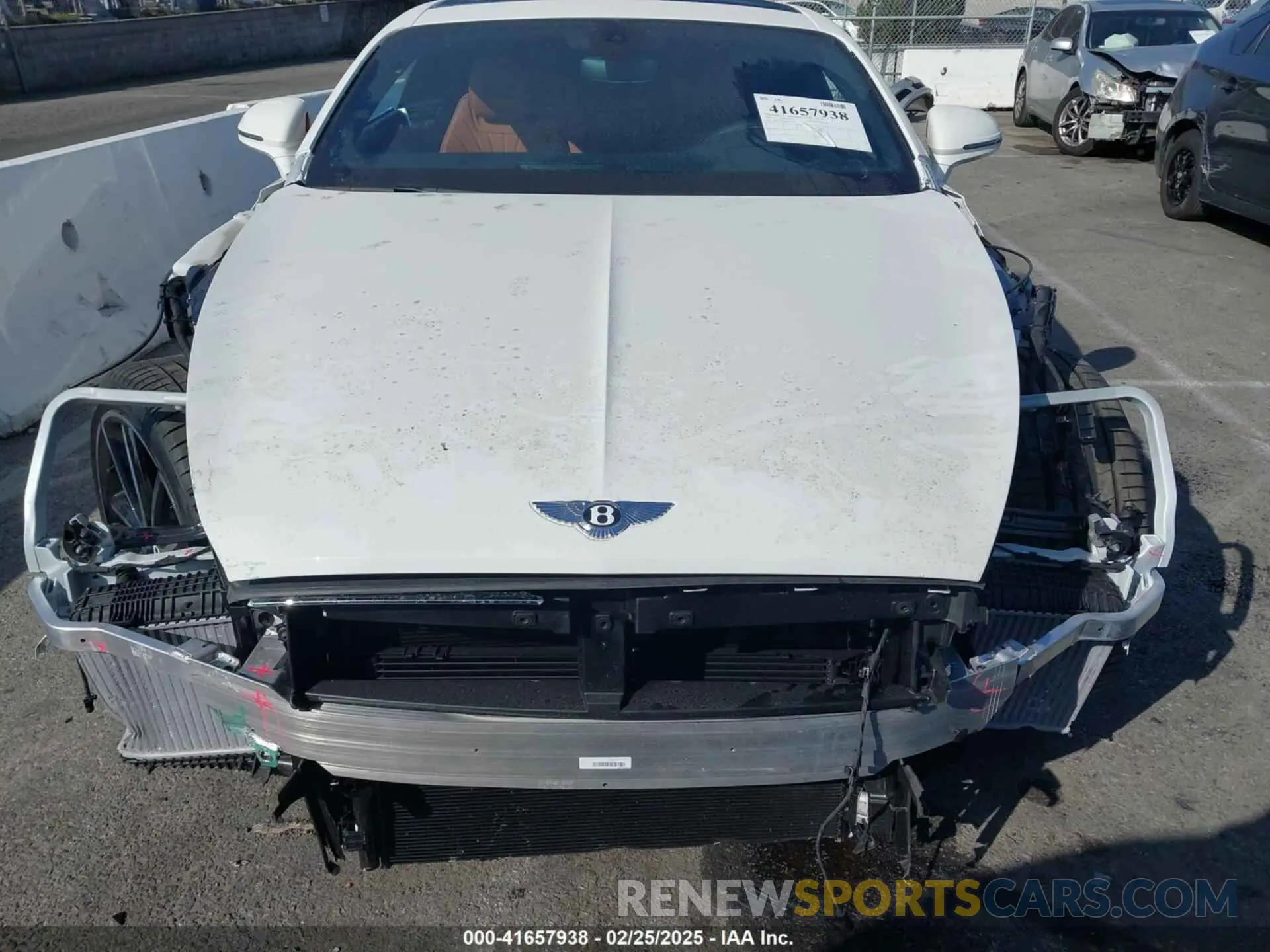 6 fotografías del automóvil dañado SCBCG2ZG4RC017077 BENTLEY CONTINENTAL GT 2024
