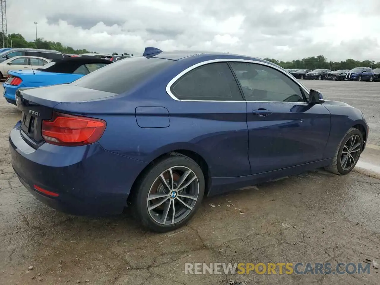3 fotografías del automóvil dañado WBA2J1C52KVD09915 BMW 2 SERIES 2019