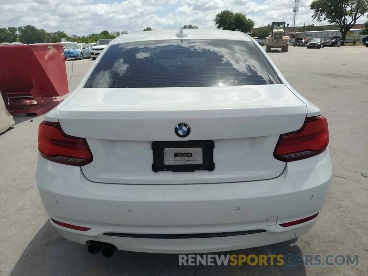 6 fotografías del automóvil dañado WBA2J1C5XKVD09905 BMW 2 SERIES 2019