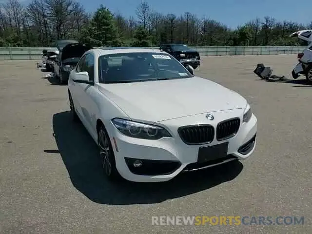 10 fotografías del automóvil dañado WBA2J3C55K7D21301 BMW 2 SERIES 2019