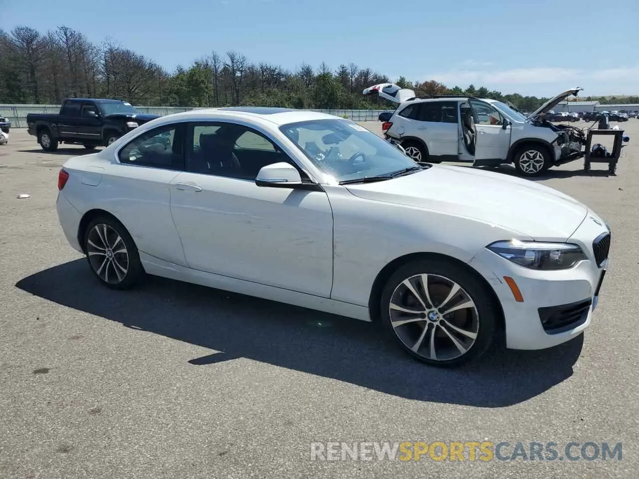 4 fotografías del automóvil dañado WBA2J3C55K7D21301 BMW 2 SERIES 2019