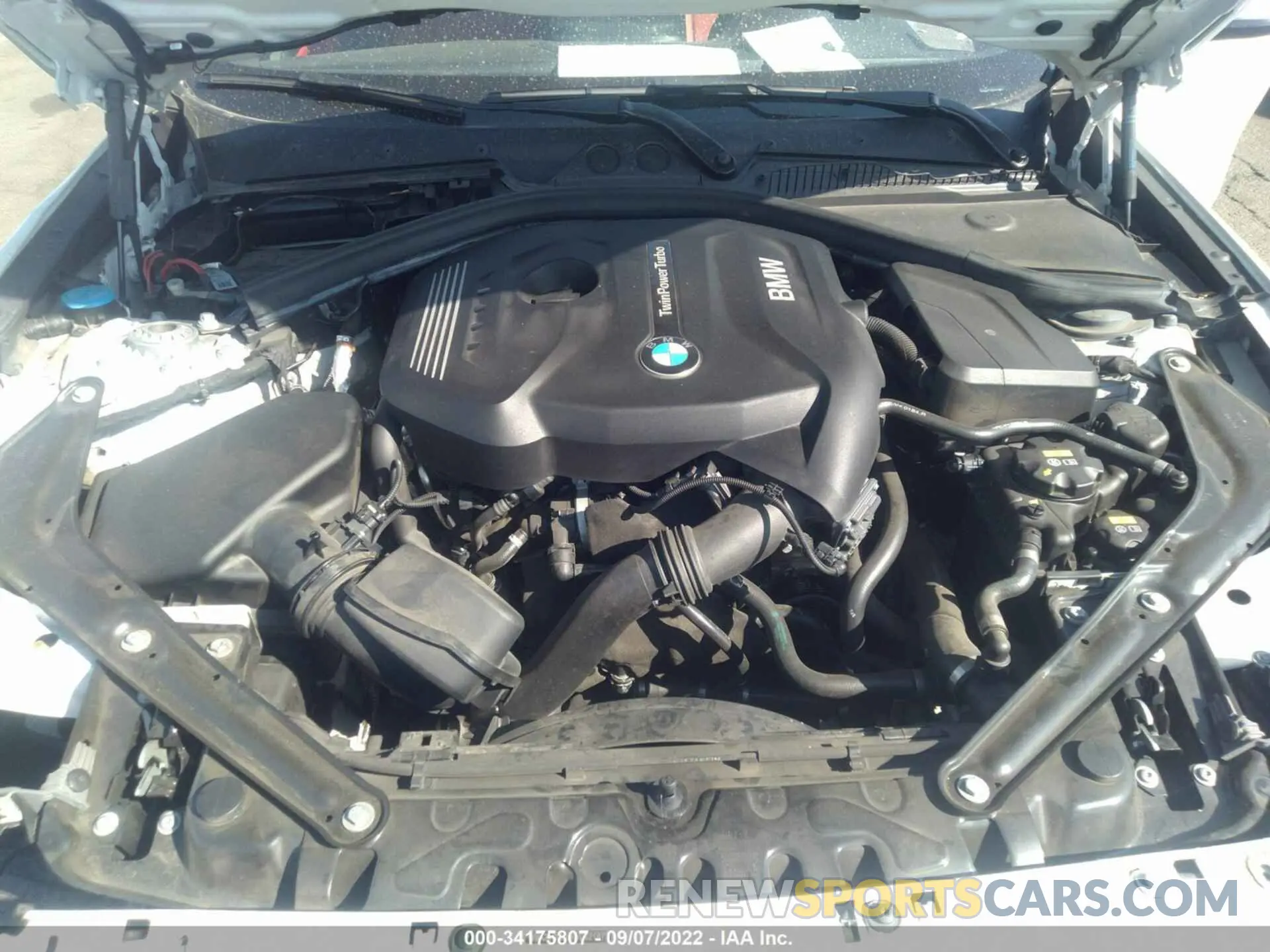10 fotografías del automóvil dañado WBA2M7C59KVD52187 BMW 2 SERIES 2019