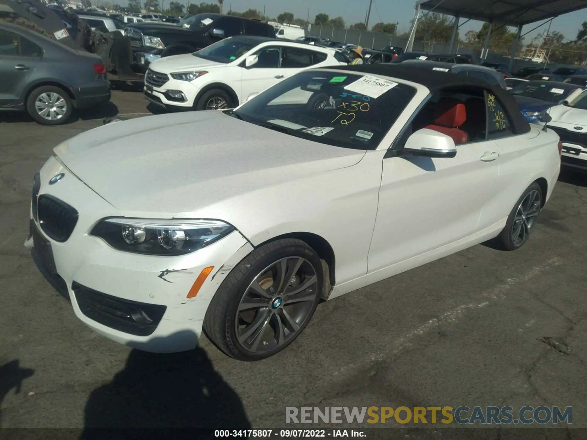 2 fotografías del automóvil dañado WBA2M7C59KVD52187 BMW 2 SERIES 2019