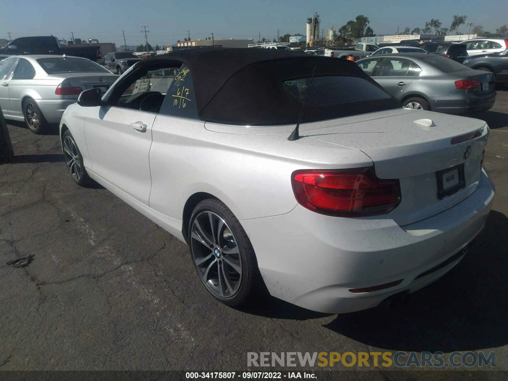 3 fotografías del automóvil dañado WBA2M7C59KVD52187 BMW 2 SERIES 2019