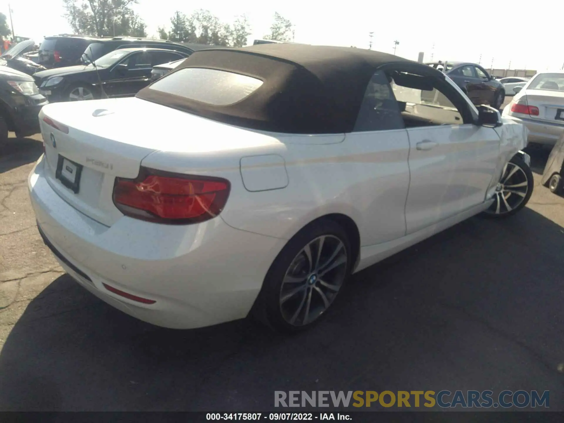 4 fotografías del automóvil dañado WBA2M7C59KVD52187 BMW 2 SERIES 2019