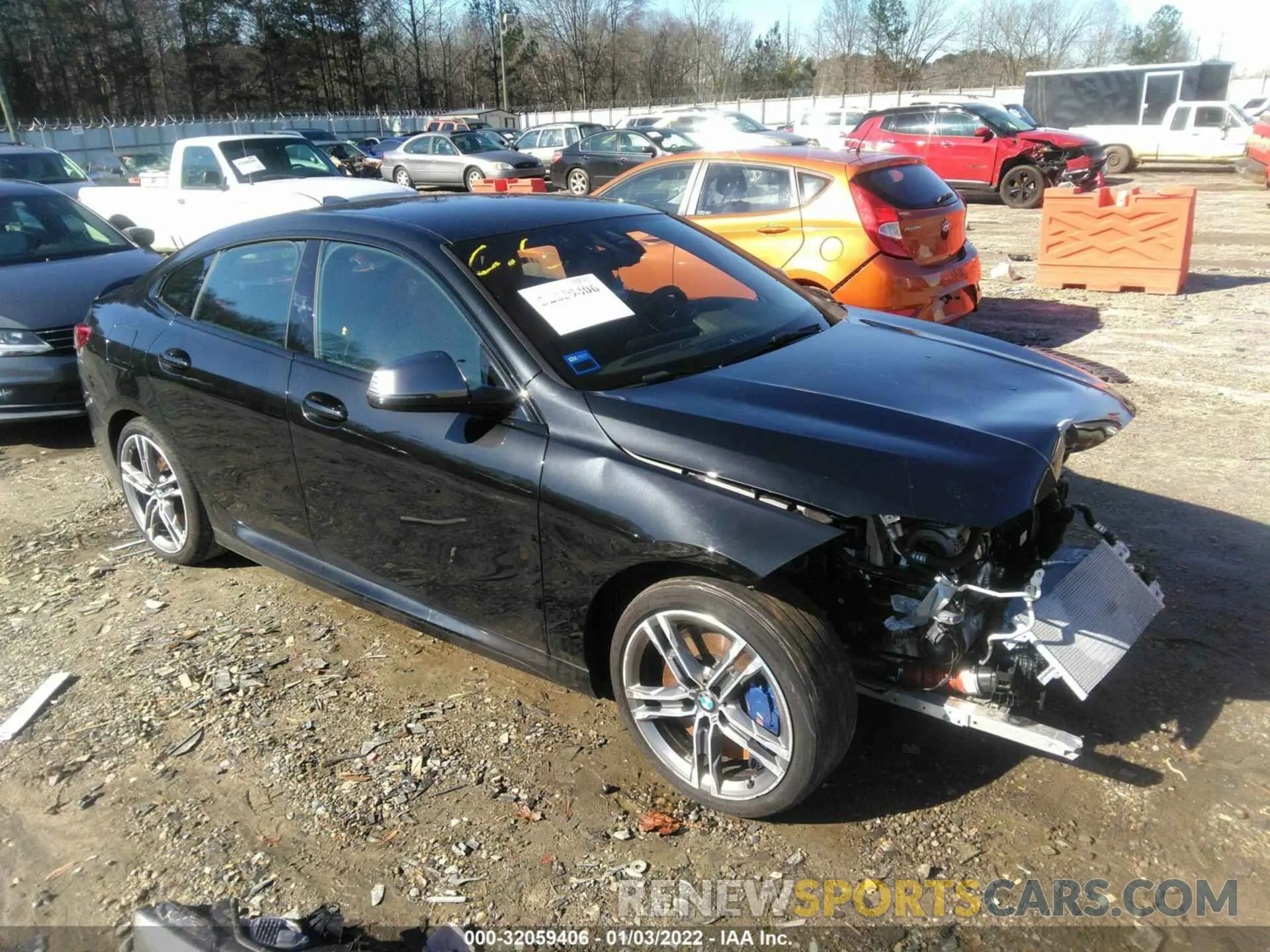 1 fotografías del automóvil dañado WBA13AL06L7F61098 BMW 2 SERIES 2020