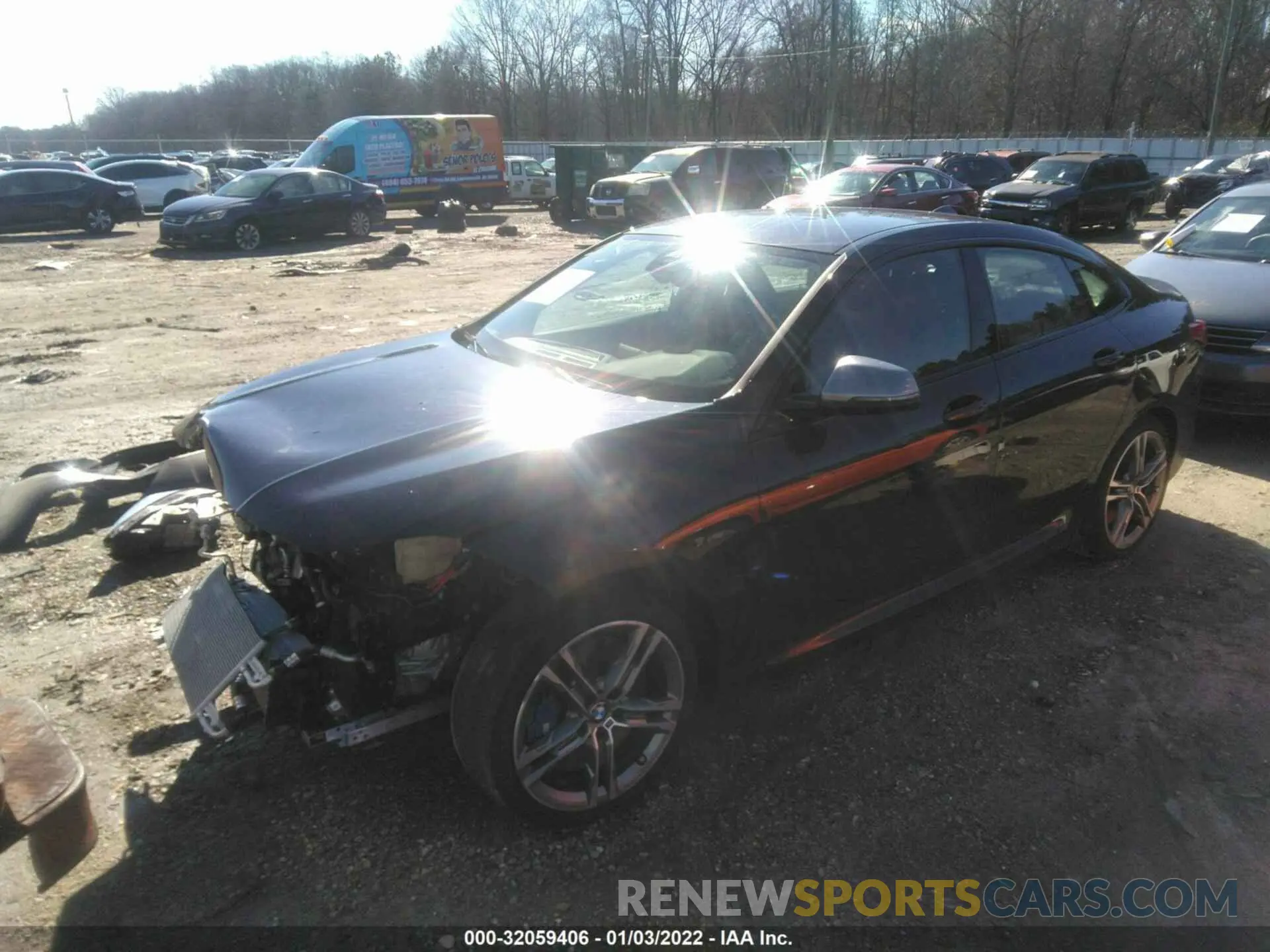 2 fotografías del automóvil dañado WBA13AL06L7F61098 BMW 2 SERIES 2020