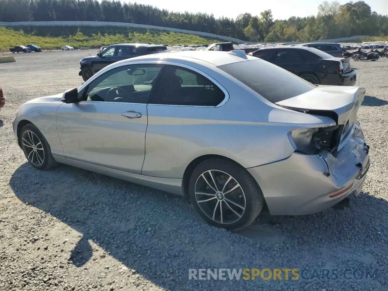 2 fotografías del automóvil dañado WBA2J1C06L7E79656 BMW 2 SERIES 2020