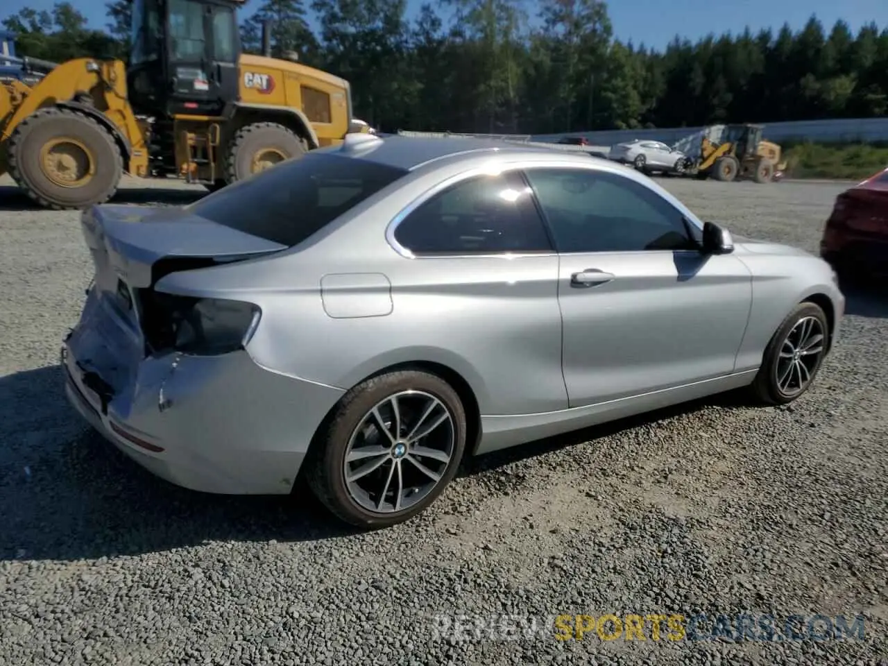 3 fotografías del automóvil dañado WBA2J1C06L7E79656 BMW 2 SERIES 2020