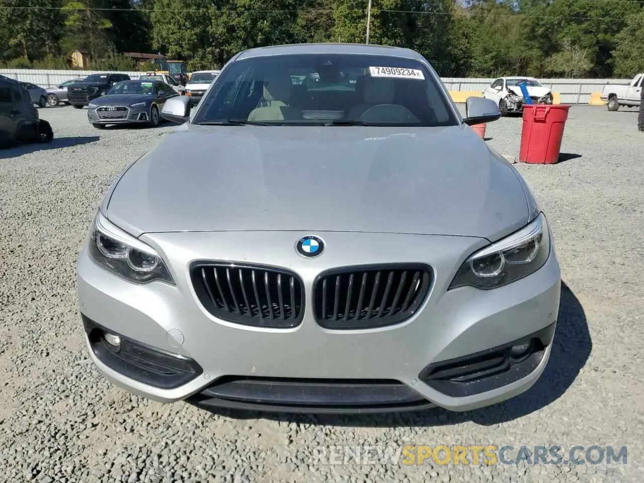 5 fotografías del automóvil dañado WBA2J1C06L7E79656 BMW 2 SERIES 2020