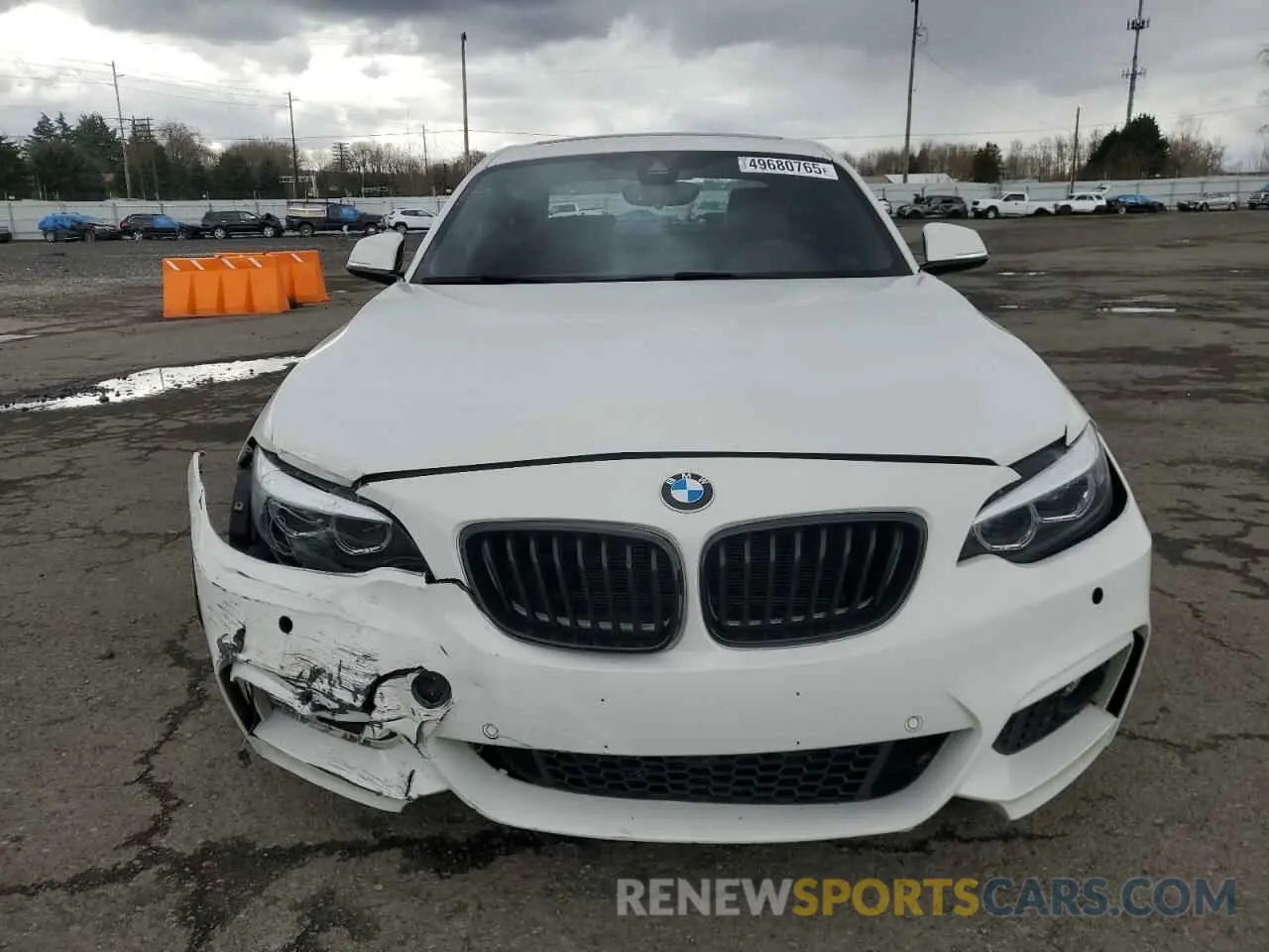5 fotografías del automóvil dañado WBA2J1C0XL7E47759 BMW 2 SERIES 2020