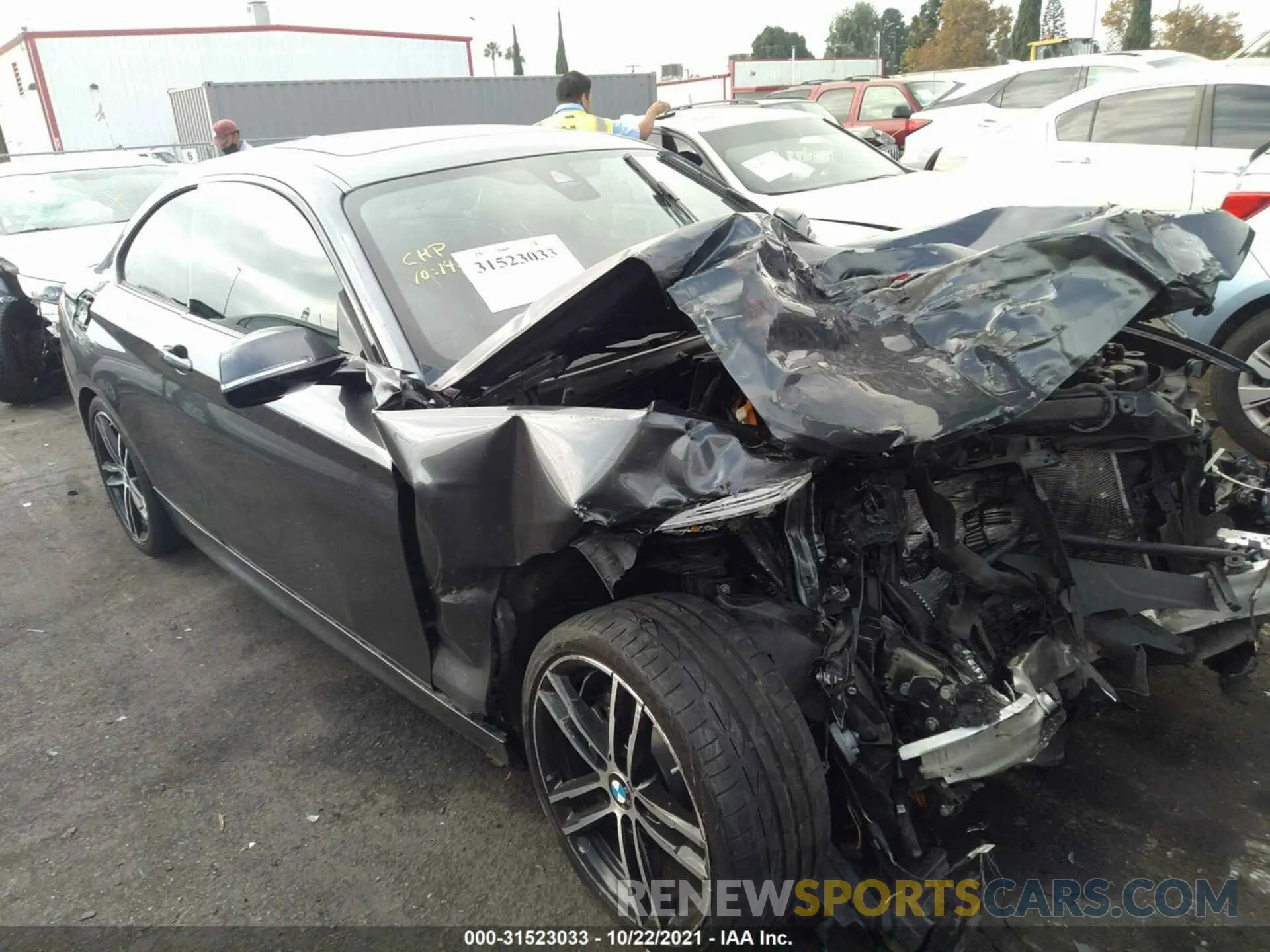 1 fotografías del automóvil dañado WBA2J1C0XL7E70507 BMW 2 SERIES 2020