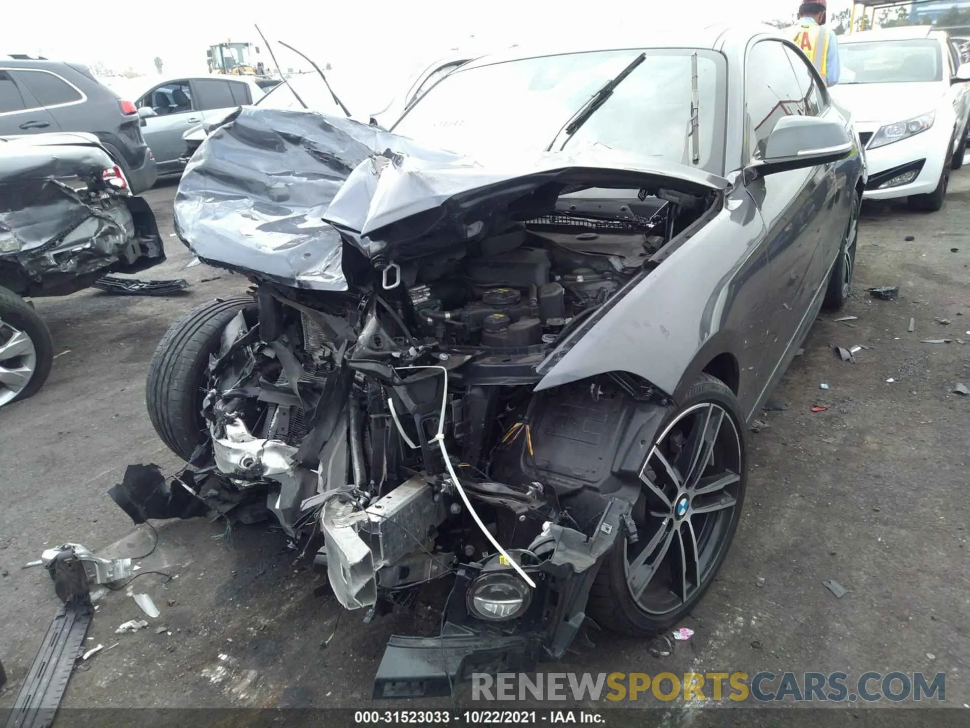 6 fotografías del automóvil dañado WBA2J1C0XL7E70507 BMW 2 SERIES 2020