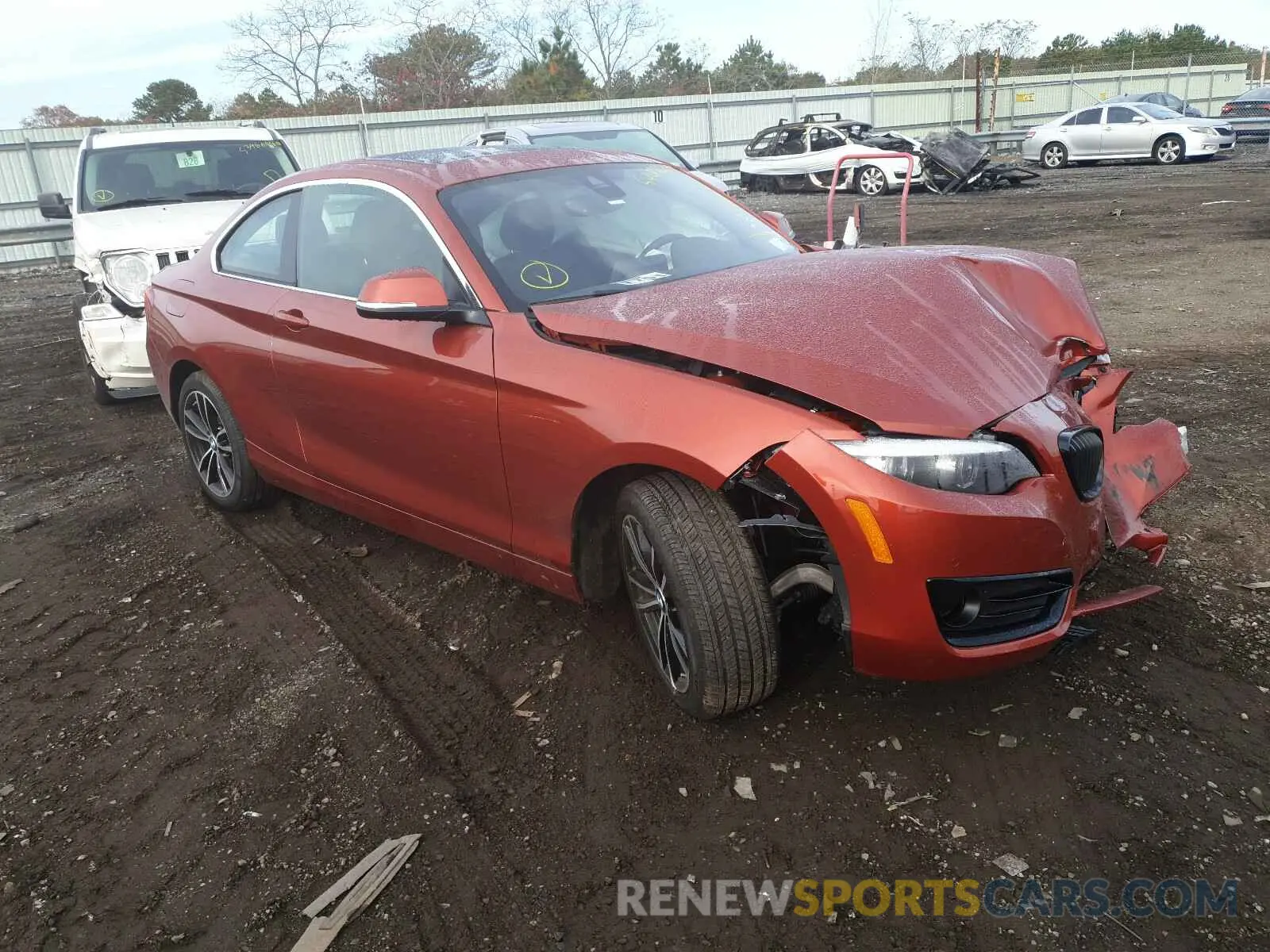 1 fotografías del automóvil dañado WBA2J3C00L7E60645 BMW 2 SERIES 2020