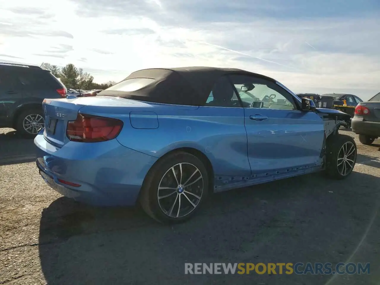 3 fotografías del automóvil dañado WBA2K1C01L7D97038 BMW 2 SERIES 2020