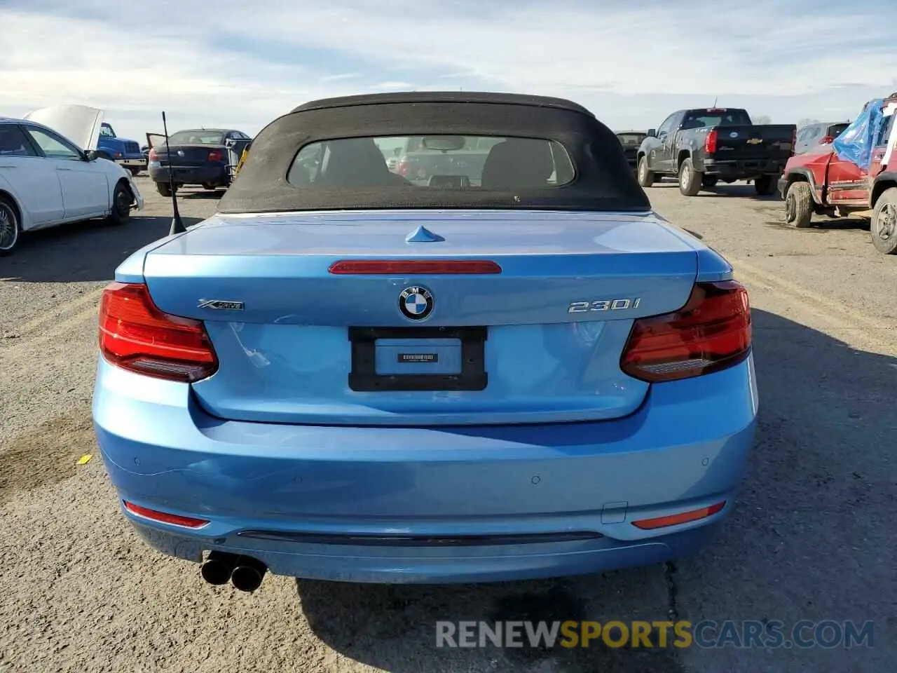 6 fotografías del automóvil dañado WBA2K1C01L7D97038 BMW 2 SERIES 2020