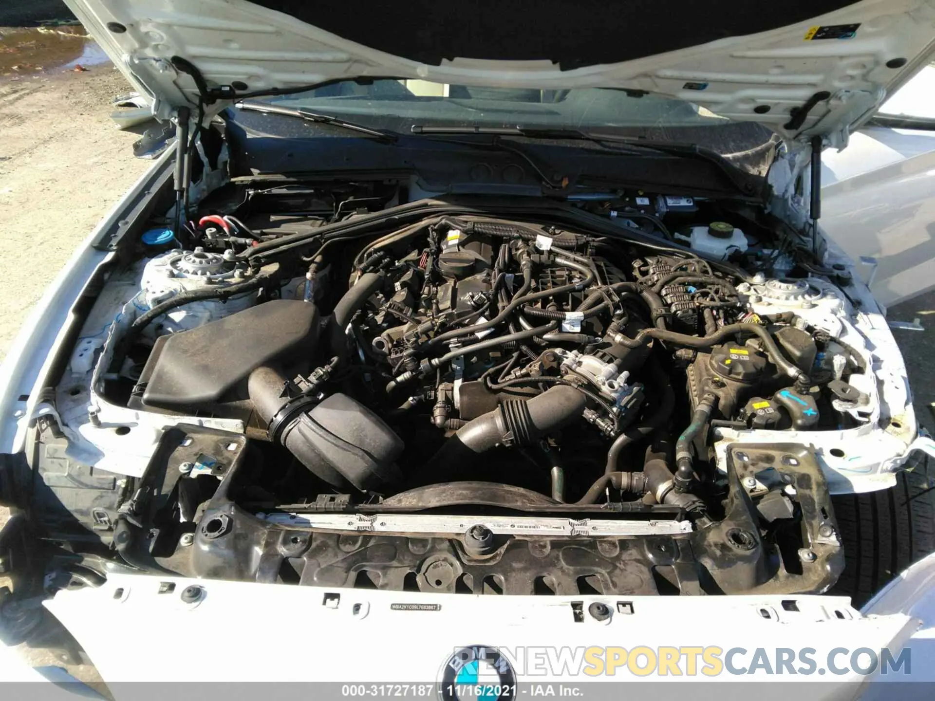 10 fotografías del automóvil dañado WBA2K1C09L7E63867 BMW 2 SERIES 2020