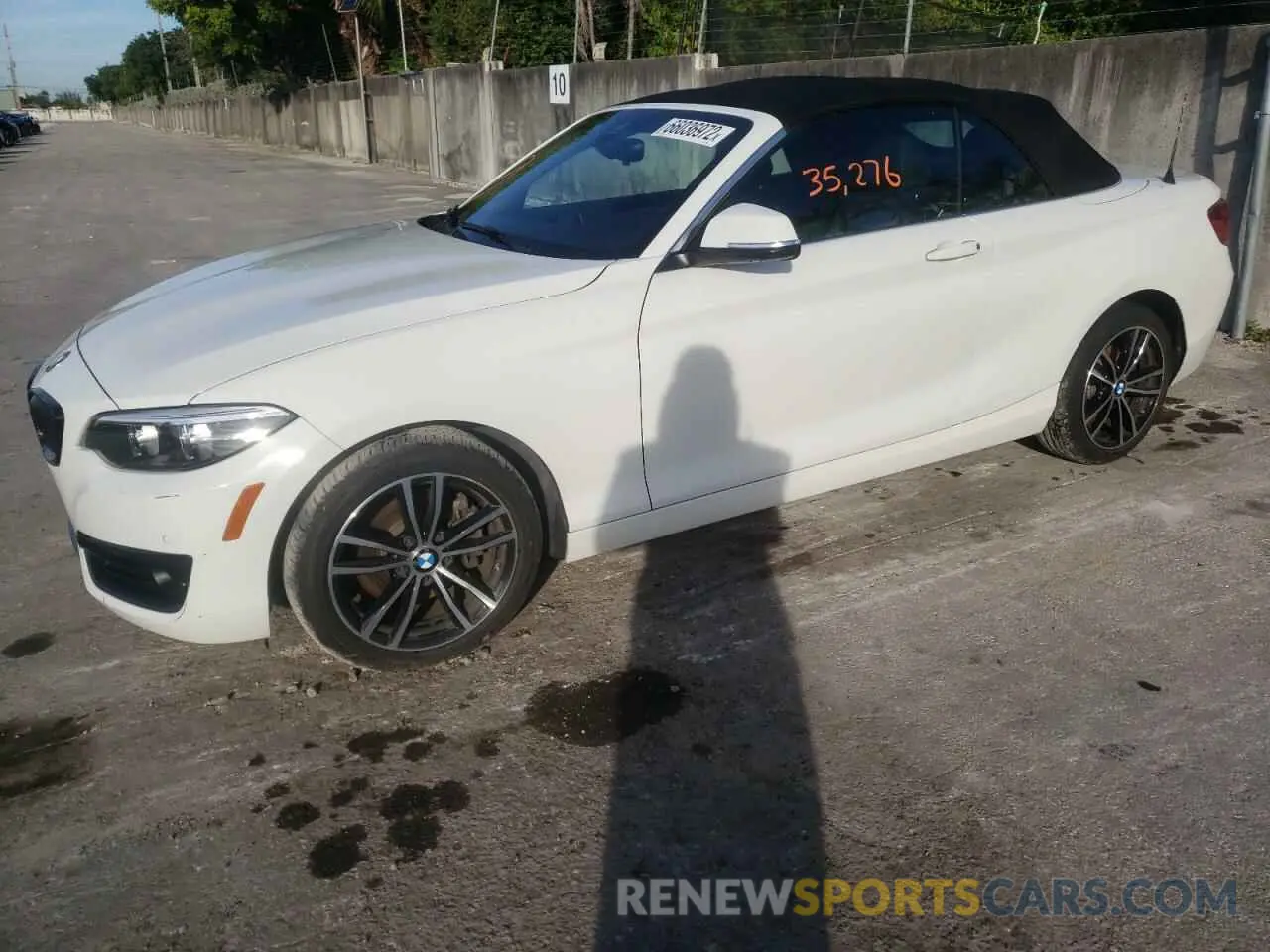 1 fotografías del automóvil dañado WBA2K1C0XL7F99487 BMW 2 SERIES 2020
