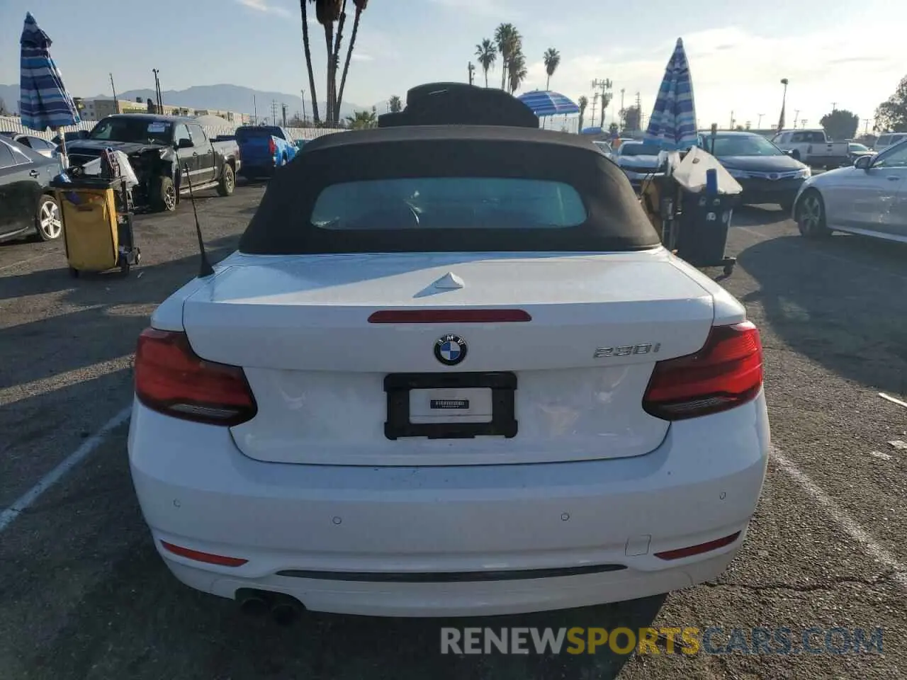 6 fotografías del automóvil dañado WBA2M7C05L7F00152 BMW 2 SERIES 2020