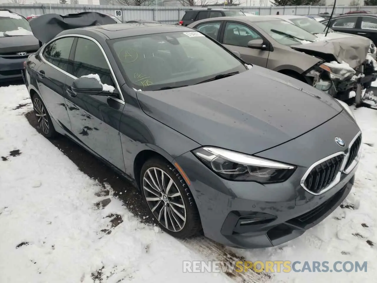 1 fotografías del automóvil dañado WBA73AK00L7F59410 BMW 2 SERIES 2020