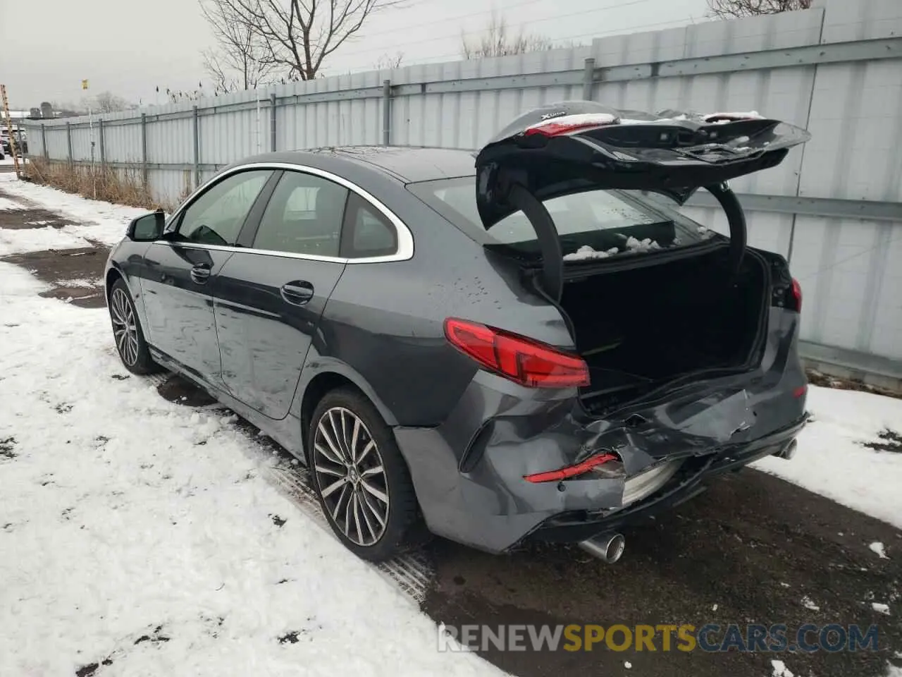 3 fotografías del automóvil dañado WBA73AK00L7F59410 BMW 2 SERIES 2020