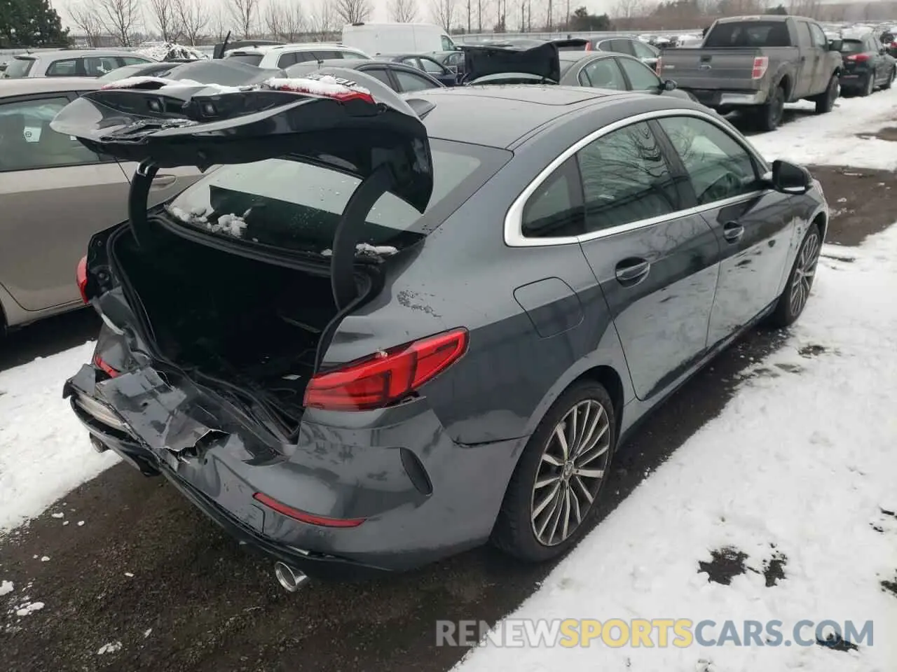 4 fotografías del automóvil dañado WBA73AK00L7F59410 BMW 2 SERIES 2020