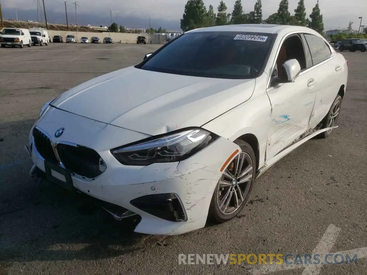 2 fotografías del automóvil dañado WBA73AK00L7F93332 BMW 2 SERIES 2020