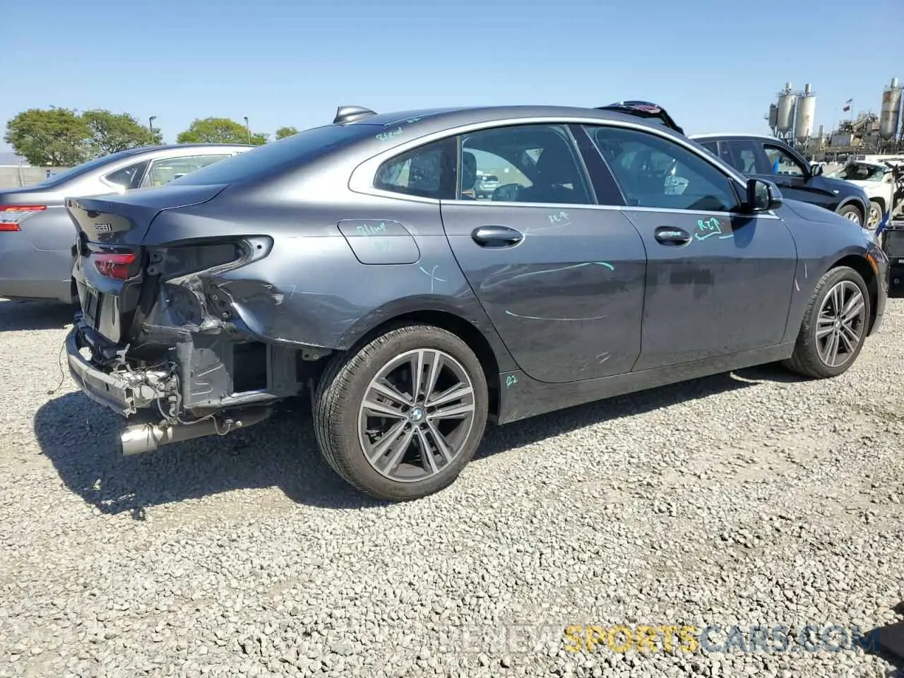 3 fotografías del automóvil dañado WBA73AK07L7F75670 BMW 2 SERIES 2020