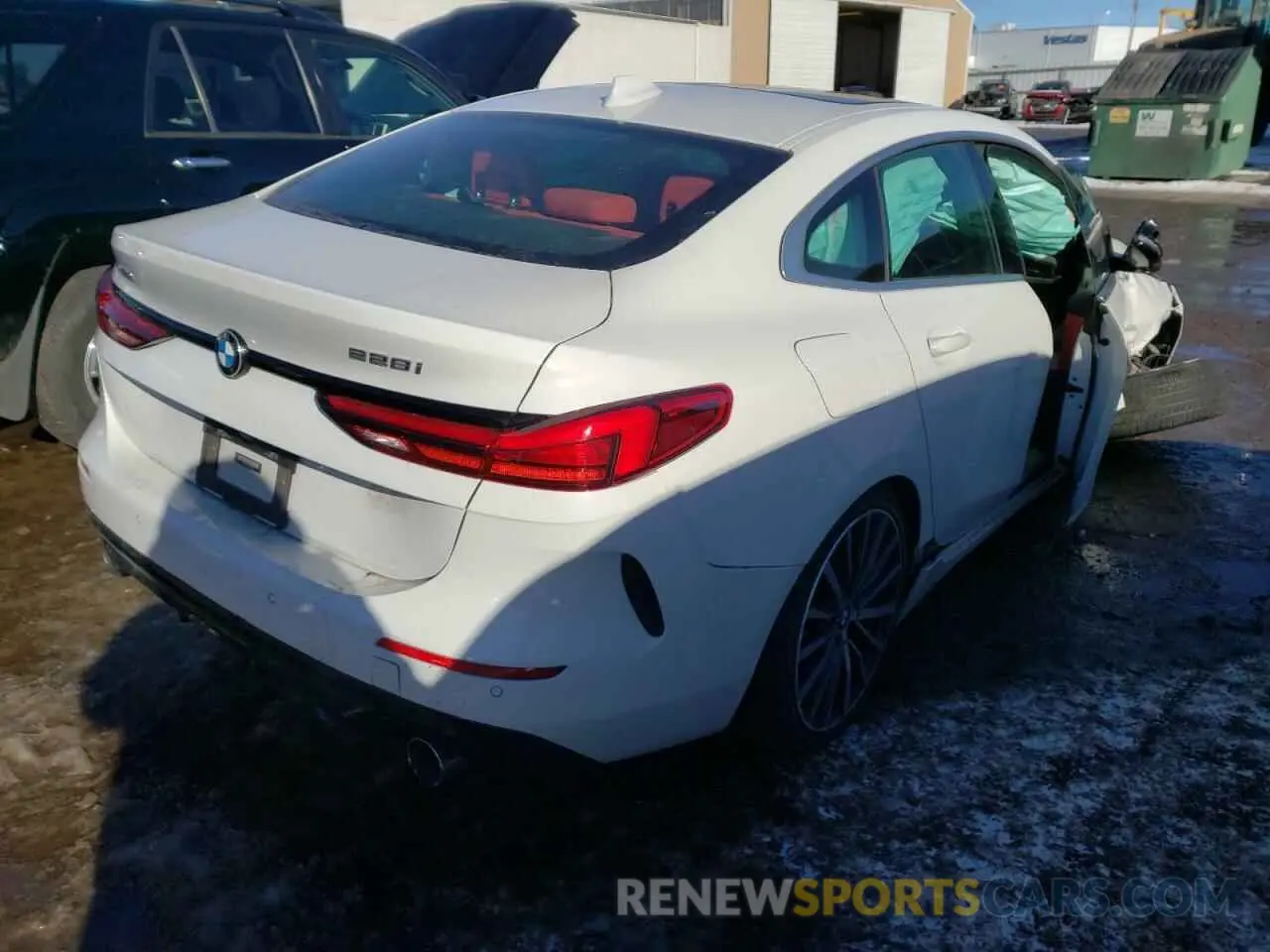 4 fotografías del automóvil dañado WBA73AK0XL7F88641 BMW 2 SERIES 2020
