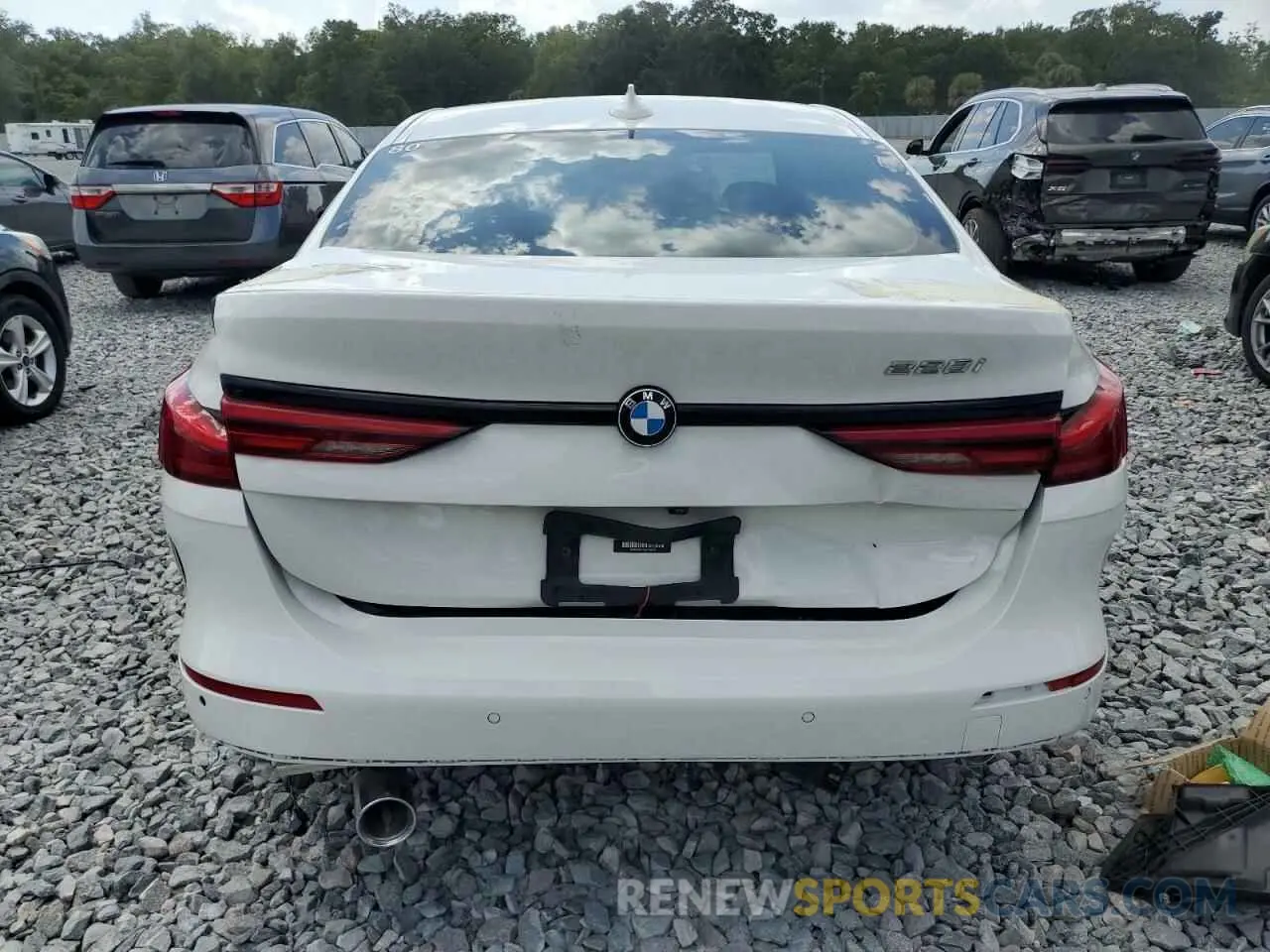 6 fotografías del automóvil dañado WBA53AK05M7H70661 BMW 2 SERIES 2021