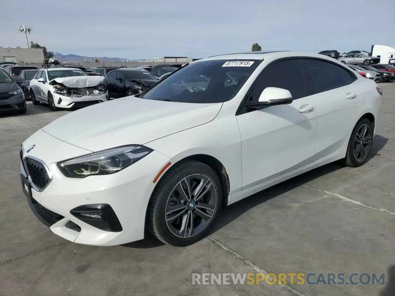 1 fotografías del automóvil dañado WBA73AK00M7G52266 BMW 2 SERIES 2021