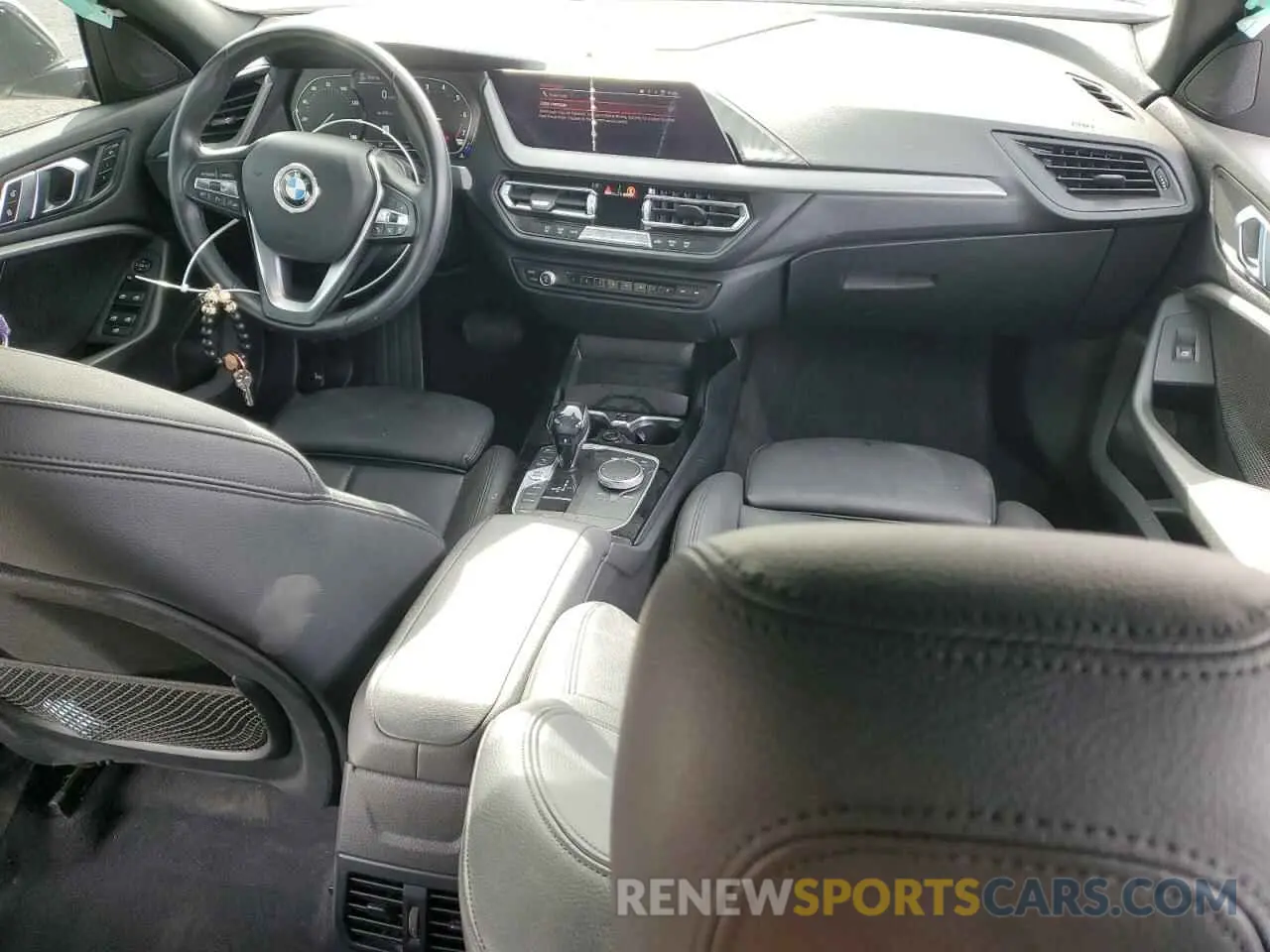 8 fotografías del automóvil dañado WBA73AK00M7G52266 BMW 2 SERIES 2021