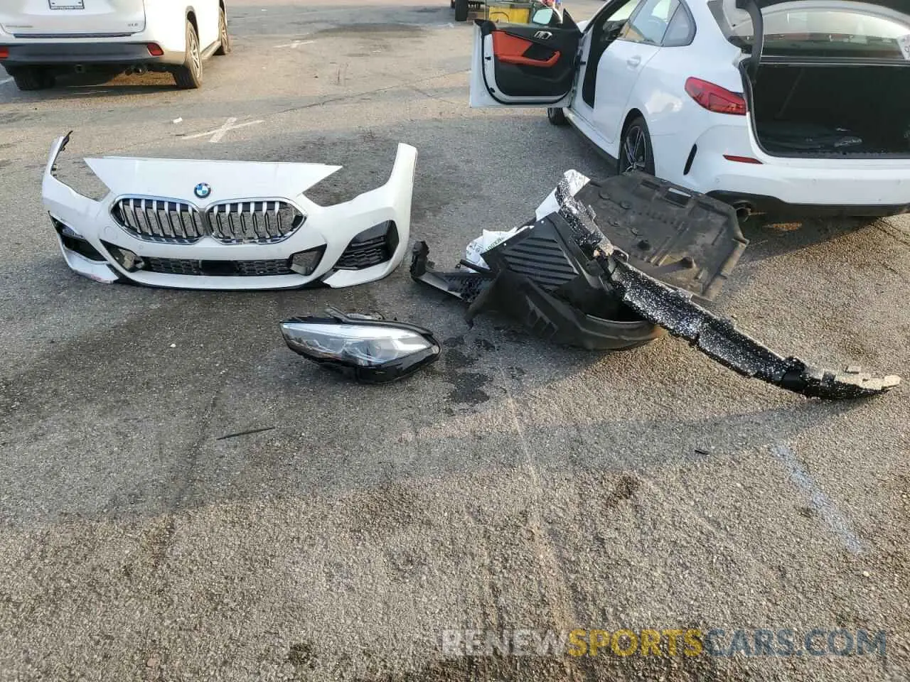 12 fotografías del automóvil dañado WBA73AK00M7G75305 BMW 2 SERIES 2021