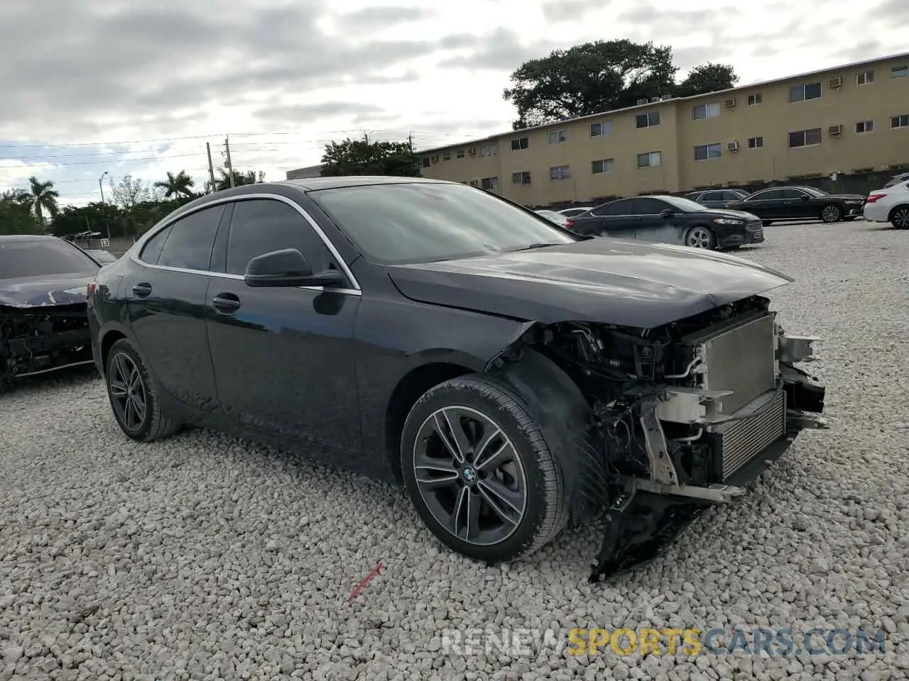 4 fotografías del automóvil dañado WBA73AK00M7G89902 BMW 2 SERIES 2021