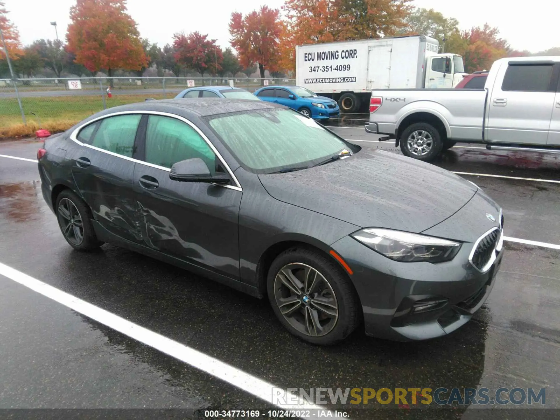 1 fotografías del automóvil dañado WBA73AK00M7H08402 BMW 2 SERIES 2021