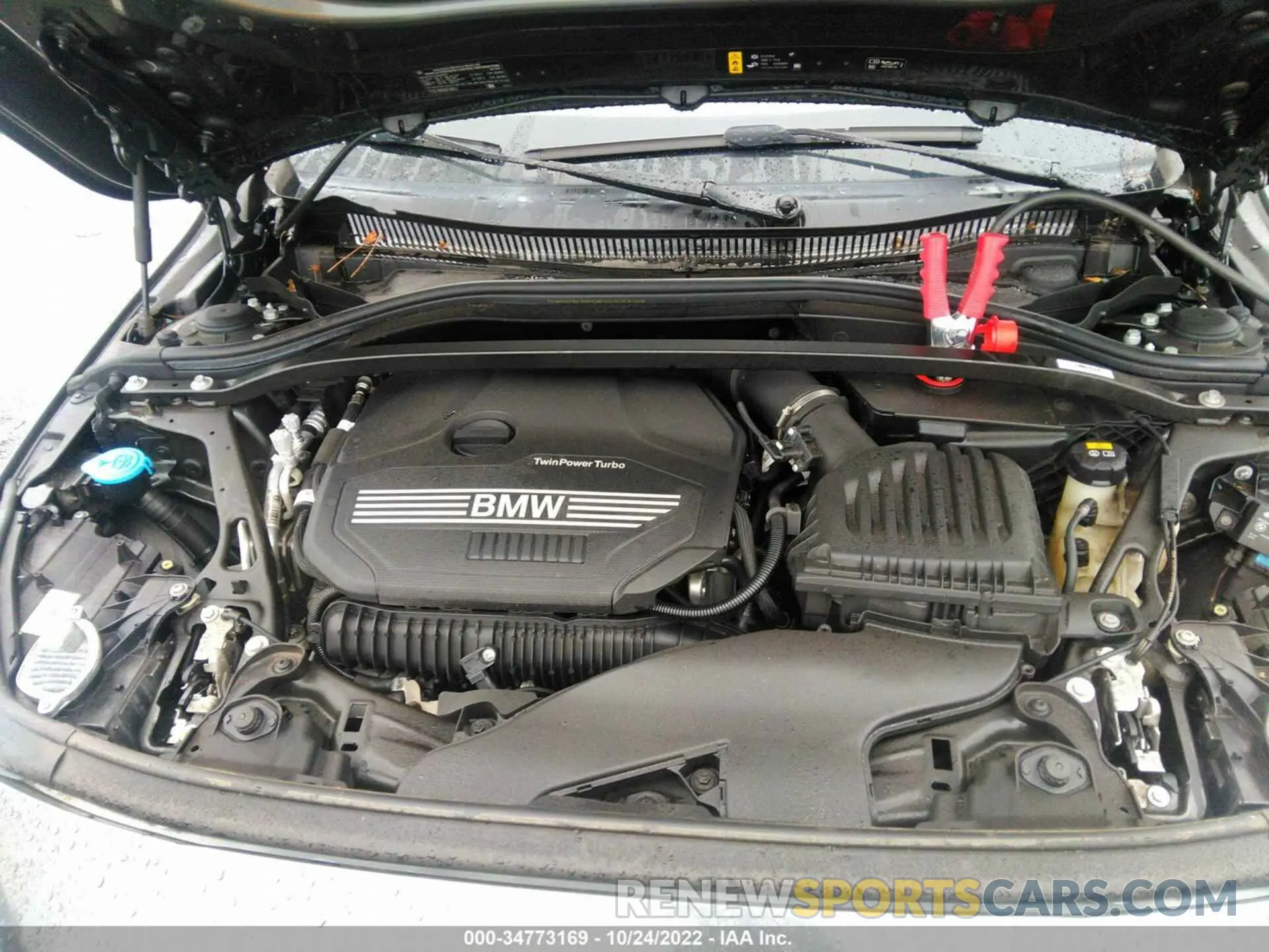 10 fotografías del automóvil dañado WBA73AK00M7H08402 BMW 2 SERIES 2021