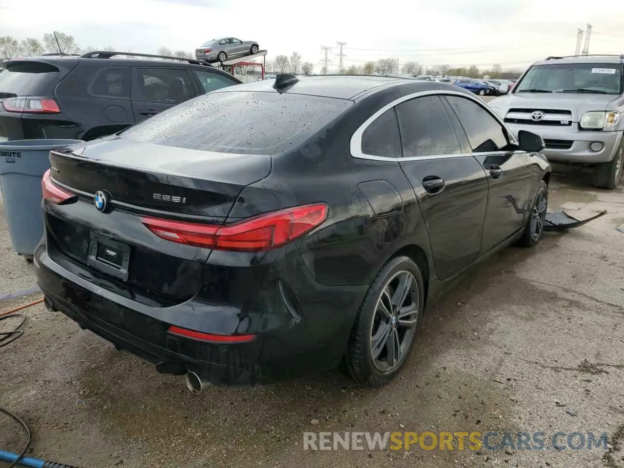 3 fotografías del automóvil dañado WBA73AK00M7H32960 BMW 2 SERIES 2021