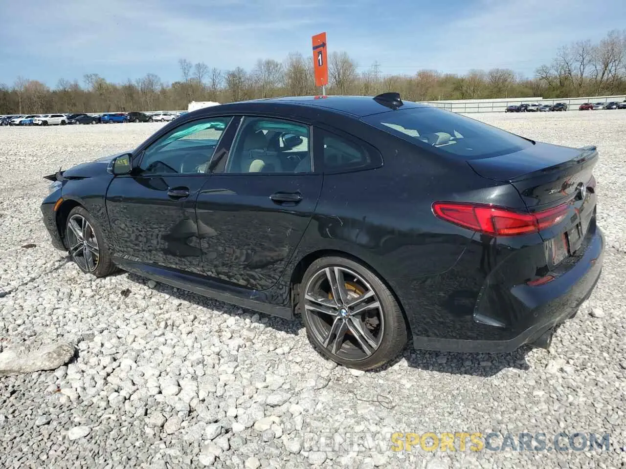 2 fotografías del automóvil dañado WBA73AK01M7H40954 BMW 2 SERIES 2021