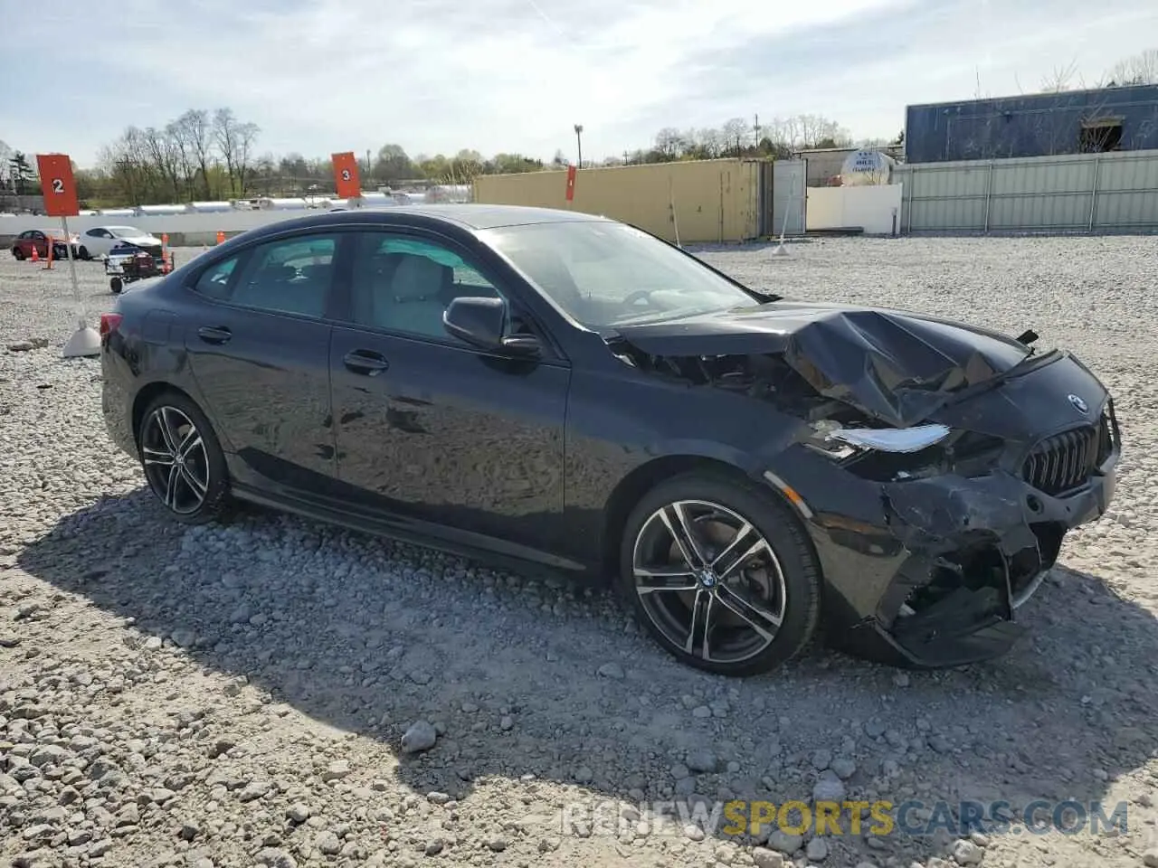 4 fotografías del automóvil dañado WBA73AK01M7H40954 BMW 2 SERIES 2021