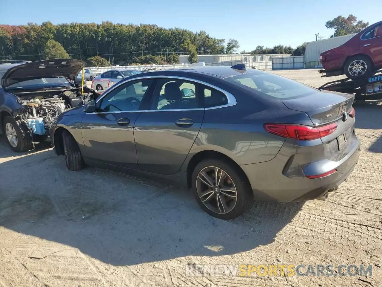 2 fotografías del automóvil dañado WBA73AK01M7H43255 BMW 2 SERIES 2021