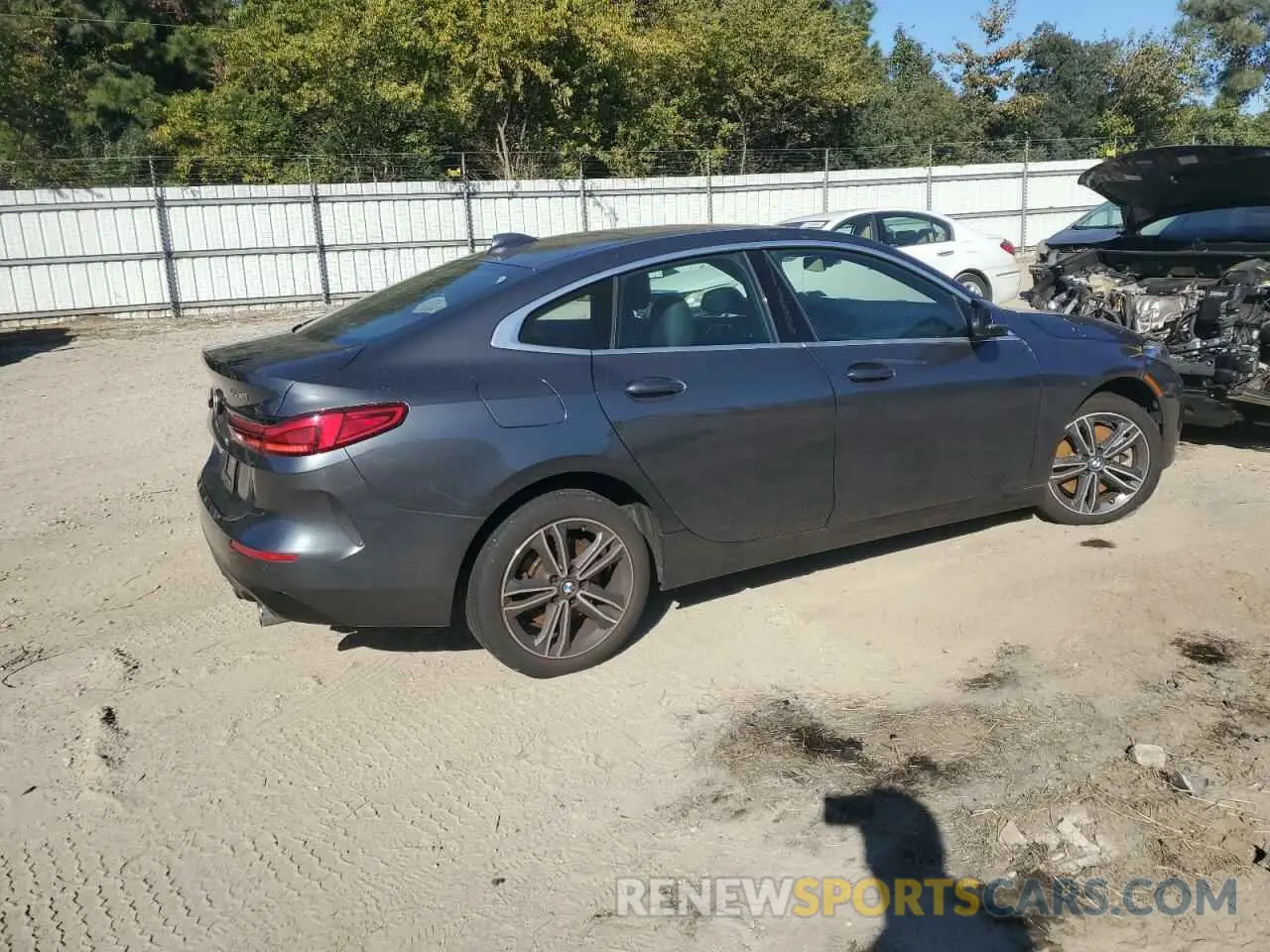 3 fotografías del automóvil dañado WBA73AK01M7H43255 BMW 2 SERIES 2021