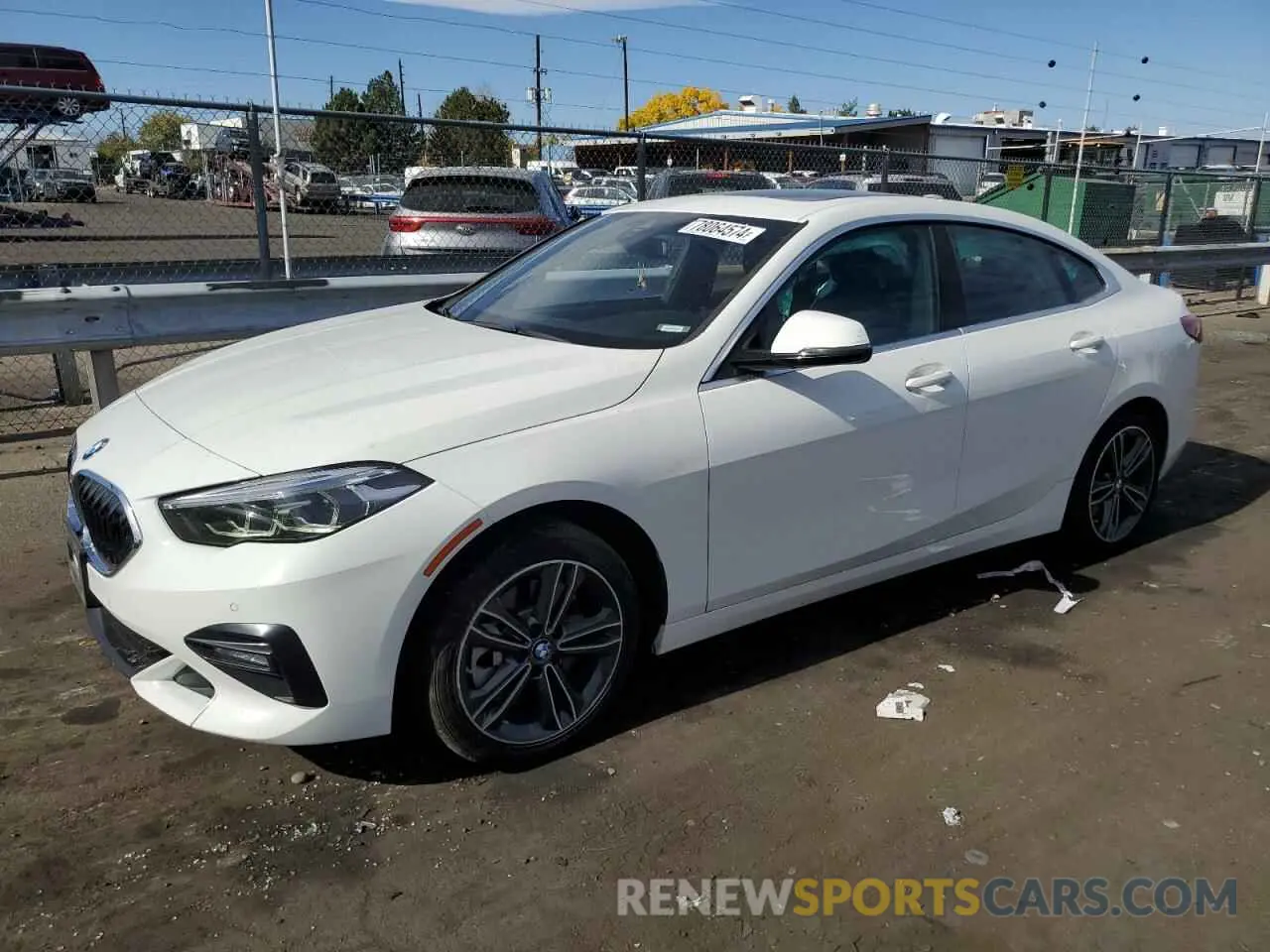 1 fotografías del automóvil dañado WBA73AK01M7H54286 BMW 2 SERIES 2021