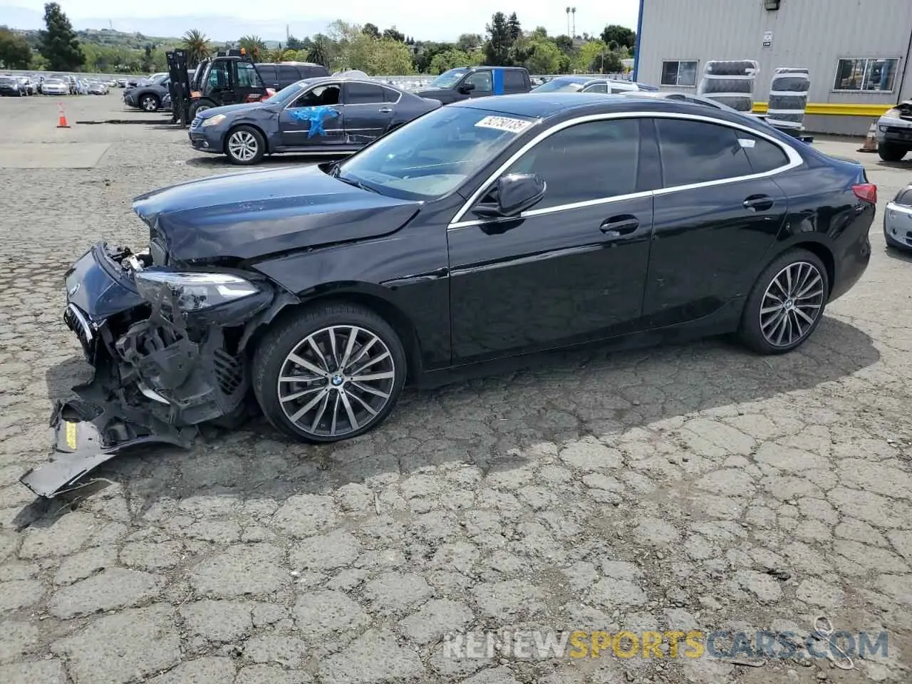 1 fotografías del automóvil dañado WBA73AK01M7H79897 BMW 2 SERIES 2021