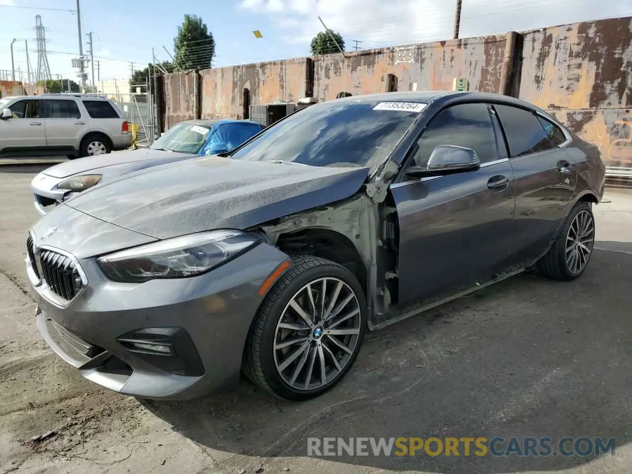 1 fotografías del automóvil dañado WBA73AK02M7G91568 BMW 2 SERIES 2021