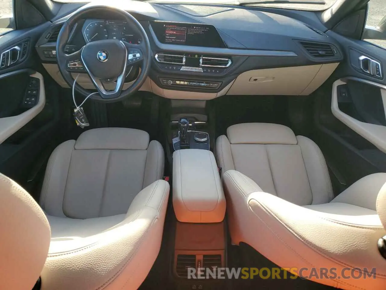 8 fotografías del automóvil dañado WBA73AK03M7G49619 BMW 2 SERIES 2021
