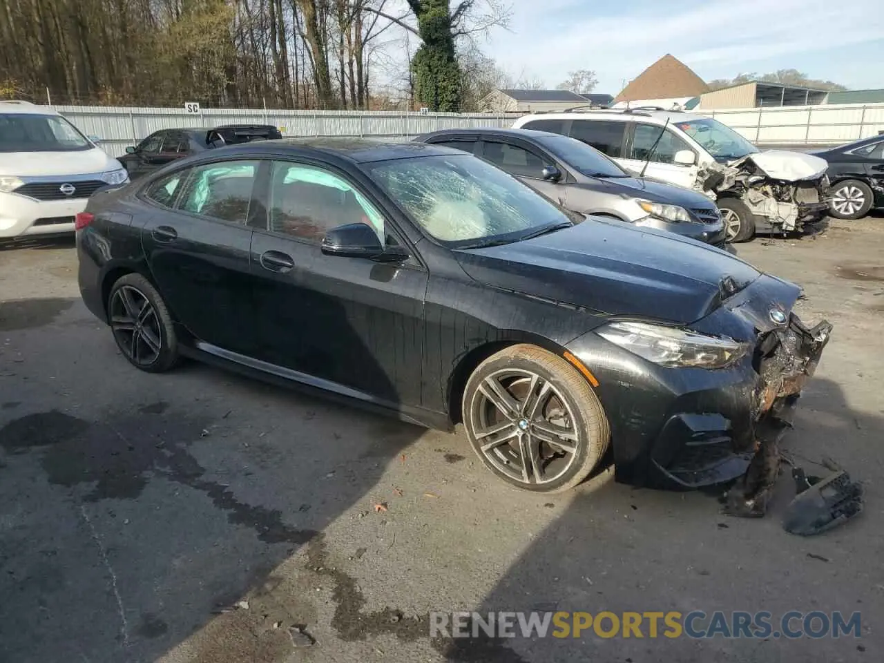 4 fotografías del automóvil dañado WBA73AK03M7H06756 BMW 2 SERIES 2021