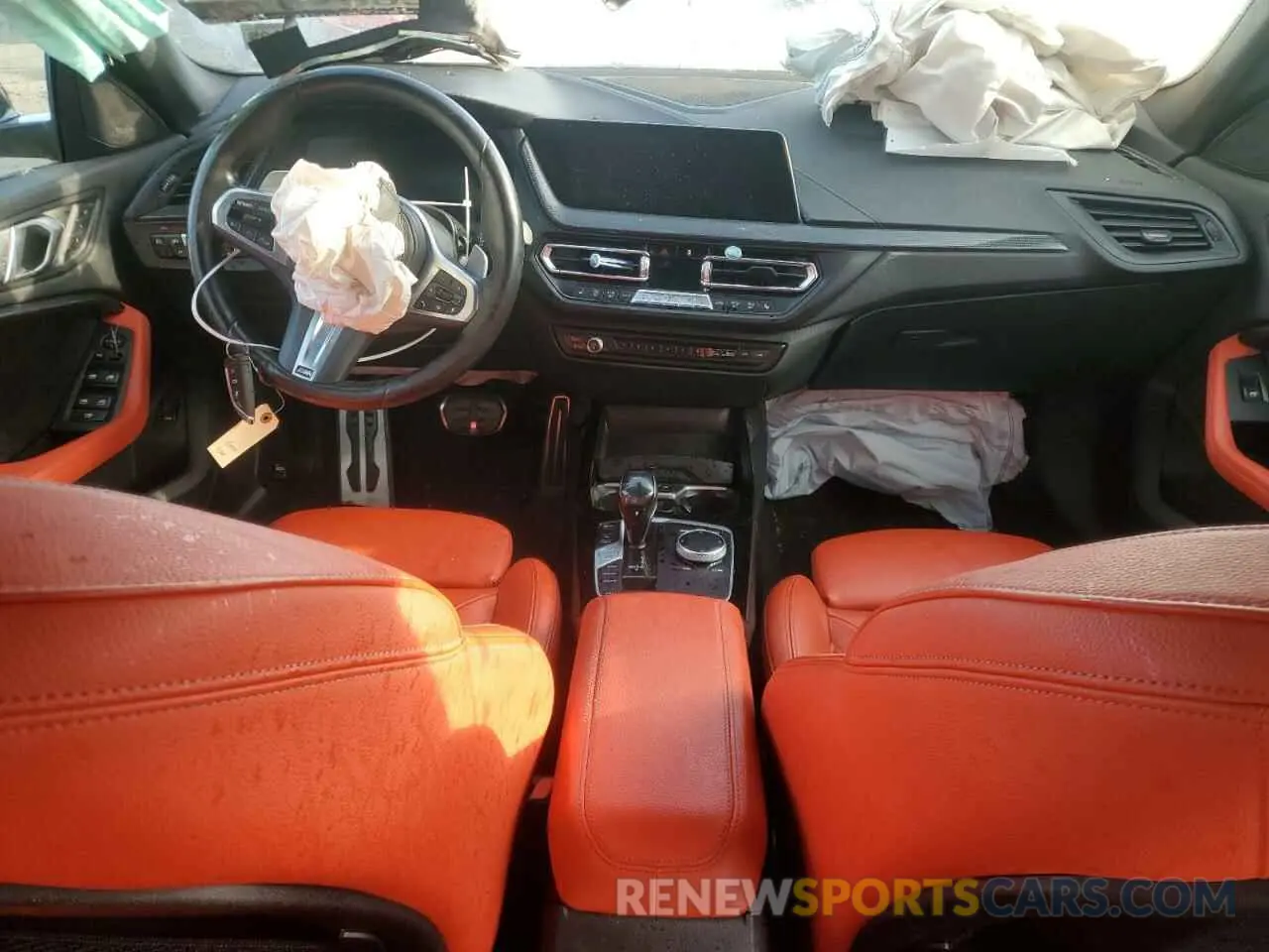 8 fotografías del automóvil dañado WBA73AK03M7H06756 BMW 2 SERIES 2021