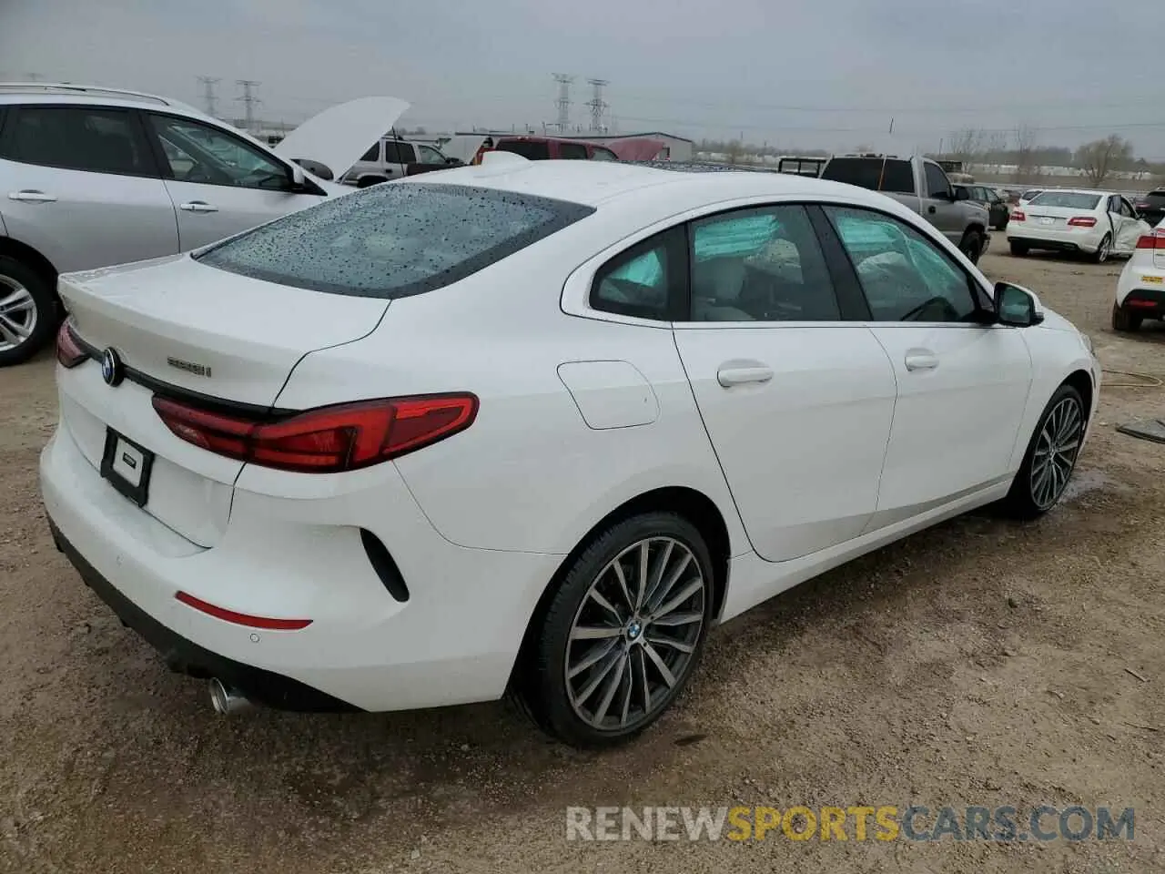 3 fotografías del automóvil dañado WBA73AK05M7H11134 BMW 2 SERIES 2021