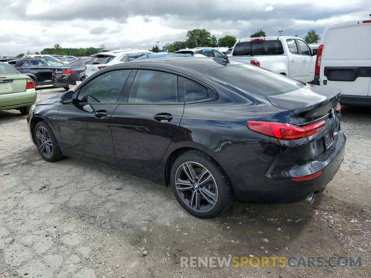 2 fotografías del automóvil dañado WBA73AK05M7H16818 BMW 2 SERIES 2021